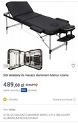Łóżko do masażu 