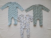 pajacyk pajacyki pajace 68 coccodrillo mothercare śpiochy śpioszki 