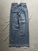 Darmowa wysyłka baggy jeans S 100% bawełna niebieskie