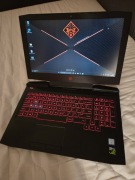 Laptop HP Omen i7-7700HQ Gtx 1050 16GB Ram SSD bateria sprawna