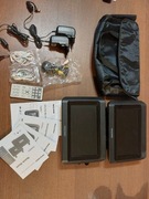 Dvd przenośne dwa monitory phantom click and go bd