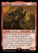 MTG LTR Grishnakh Brash Instigator FOIL