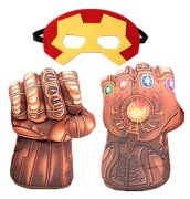 Rękawiczki dziecięce z motywem superbohatera piankowe cosplay Halloween