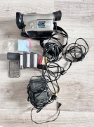VINTAGE gratka Panasonic  kompletny zestaw kamera VHS 