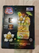 Klocki EleFun mikro klocki automat cukierkomat ananas seria sweet box 414el