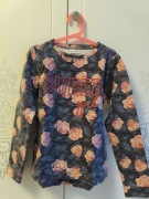 Niebieska bluza dziewczęca 