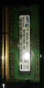 Pamięć RAM DDRIII 2GB 1Rx8 10600S Samsung laptop
