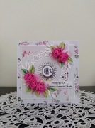 Kartka Pierwsza Komunia Święta w pudełku