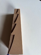 Pudełko ozdobne na wino - choinka