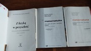 Zestaw podręczników do szkoły średniej (matematyka i fizyka
