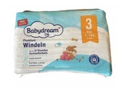 Pieluszki Babydream Midi 3 5-9 kg 31 sztuk otwarte
