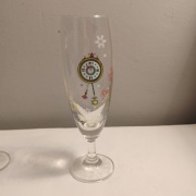 Kieliszki noworoczne PRL „Do Siego Roku” (4 szt.)