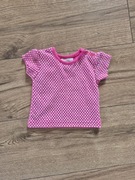 Early days bluzeczka dziewczęca groszki kropki różowa fuksja 50