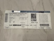 Bilet kolekcjonerski EuroBasket Poland 2009