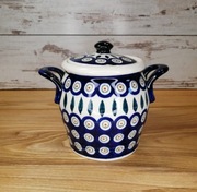 Pojemnik ceramiczny na sypkie 0,8 L Z.C.B ceramika Bolesławiec 