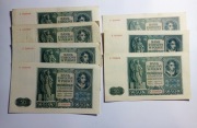 7 x Banknot 50 zł banknoty 1941 seria E