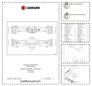 Carraro Deutz 20.49 Przedni most oś Instrukcja naprawy Repair Manual
