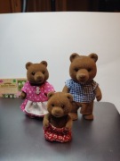 Sylvanian Families stare misie Vintage 