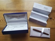 Waterman, pióro wieczne, k. bursztyn