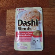 INABA Dashi Blends Karma Mokra Dla Kota Zupka Kurczak i Tuńczyk 40g