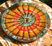 Patera porcelit kolorowa 28cm