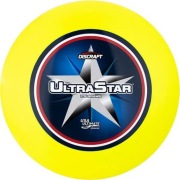 Profesjonalne frisbee DISCRAFT ULTRASTAR| żółty Center 175g USA Ultimate