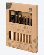 Zestaw 7 bambusowych pędzli do makijażu Wegańskie