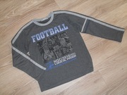 BLUZA SHIRT Z PIŁKARZAMI DLA CHŁOPCA R. 134 / 140