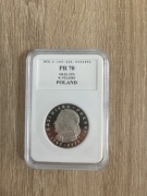 Moneta 100 zł K Pulaski PR70 