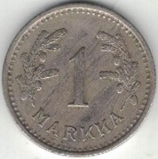 Finlandia 1 markka marka 1938 21 mm nr 2