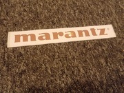 duża naklejka marantz wzmacniacza logo