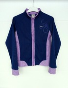 NIKE Bluza damska dziewczęca rozsuwana granatowo różowo fioletowa
