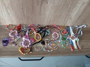 Duży zestaw akcesoriów dla dziewczynki