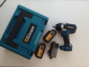 Gisam 1800nm Klucz udarowy + 2 baterie + walizka
