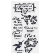 Zestaw stempli Botanical Tea.
