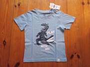 T-shirt chłopięcy 116 Cool Club niebieski NOWY