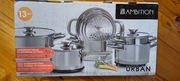 Zestaw garnków Ambition Urban - 13 elementów - używane
