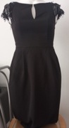 Czarna sukienka damska r. 32