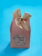 Podziękowanie roczek chrzest komunia świeczka miś 