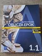 Język polski Oblicza epok Podręcznik Liceum i Technikum 1.1
