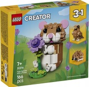 KLOCKI LEGO CREATOR 31376 Uroczy chomik z kwiatkiem, zestaw klocków +7 lat