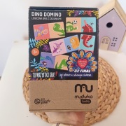 Dino Domino Logiczna gra z zadaniami Muduko Wielka orkiestra świątecznej po