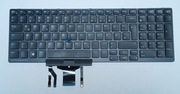 Klawiatura DELL Precision 7510 oryginał LED/DE