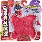 Kinetic Sand, Neonowy piasek kinetyczny w pudełku, Radiant Red, 396 g