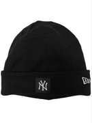 Czarna Czapka Zimowa New Era yankess retro vintage nba nike adidas 90s