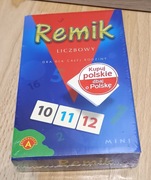 Nowa gra Remik liczbowy mini folia 