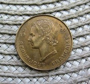 Francuska Afryka Zachodnia 10 Frank 1956r