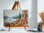 Obraz 3D „Aromatyczne ukojenie” akryl 12x18 prezent Dzień Matki