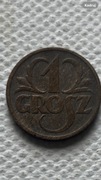 1 Grosz II RP 1938r.