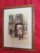 Stary obrazek reprodukcja 